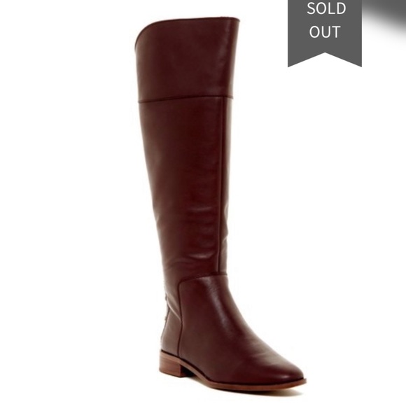 Franco Sarto Shoes - Franco Sarto Roselle Leather High Boot 8.5